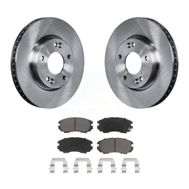 [Front] 2010-2011 Kia Soul 2.0L Premium OE Brake Rotors & Ceramic Pads Kit For Max Braking