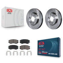 Load image into Gallery viewer, [Front] 2010-2011 Kia Soul 2.0L Premium OE Brake Rotors &amp; Ceramic Pads Kit For Max Braking