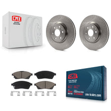Load image into Gallery viewer, Front Disc Brake Rotors And Ceramic Pads Kit For Cadillac SRX Saab 9-4X
