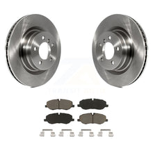 Load image into Gallery viewer, Front Brake Rotor Ceramic Pad Kit For 06-09 Land Rover Range Naturally Aspirated