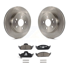 Charger l&#39;image dans la galerie, Front Disc Brake Rotors And Ceramic Pads Kit For Mercedes-Benz ML320 ML350 ML430