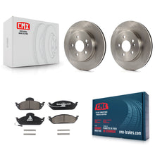 Charger l'image dans la galerie, Front Disc Brake Rotors And Ceramic Pads Kit For Mercedes-Benz ML320 ML350 ML430