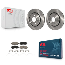Front Disc Brake Rotors And Ceramic Pads Kit For Honda Odyssey Passport