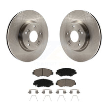 Load image into Gallery viewer, Front Disc Brake Rotors And Ceramic Pads Kit For Honda Civic CR-V Acura ILX