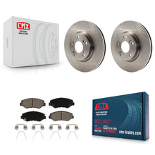 Charger l'image dans la galerie, Front Disc Brake Rotors And Ceramic Pads Kit For Honda Civic CR-V Acura ILX