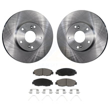 Charger l&#39;image dans la galerie, Front Disc Brake Rotors And Ceramic Pads Kit For 2014-2015 Honda Civic Touring