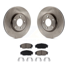 Charger l&#39;image dans la galerie, Front Disc Brake Rotors And Ceramic Pads Kit For 2000-2009 Honda S2000