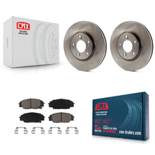 Charger l'image dans la galerie, [Front] 2000-2009 Honda S2000 Premium OE Brake Rotors &amp; Ceramic Pads Kit For Max Braking