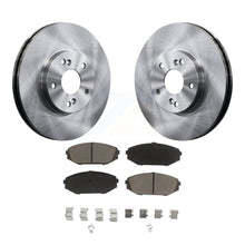 Charger l&#39;image dans la galerie, Front Disc Brake Rotors And Ceramic Pads Kit For Honda Odyssey Acura MDX