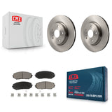 [Front] 2006-2013 Suzuki Grand Vitara Premium OE Brake Rotors & Ceramic Pads Kit For Max Braking