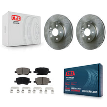 Charger l'image dans la galerie, [Front] 2018-2020 Chevrolet Sonic Premium OE Brake Rotors &amp; Ceramic Pads Kit For Max Braking