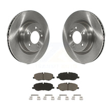 Charger l&#39;image dans la galerie, Front Disc Brake Rotors And Ceramic Pads Kit For Land Rover Range Sport LR3