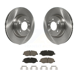 Front Disc Brake Rotors And Ceramic Pads Kit For Land Rover Range Sport LR3