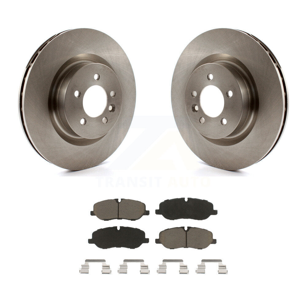 Front Brake Rotors Ceramic Pad Kit For 06-07 Land Rover Range Sport Supercharged