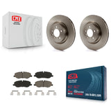 Front Brake Rotors Ceramic Pad Kit For 06-07 Land Rover Range Sport Supercharged