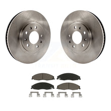 Charger l&#39;image dans la galerie, Front Disc Brake Rotor Ceramic Pad Kit For Cadillac CTS With Standard Suspension