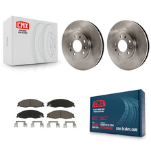Charger l'image dans la galerie, Front Disc Brake Rotor Ceramic Pad Kit For Cadillac CTS With Standard Suspension