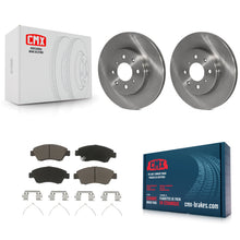 Charger l'image dans la galerie, [Front] 2015-2020 Honda Fit Premium OE Brake Rotors &amp; Ceramic Pads Kit For Max Braking