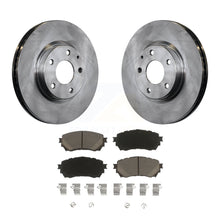 Charger l&#39;image dans la galerie, Front Disc Brake Rotors And Ceramic Pads Kit For Mazda 6