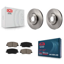 Charger l'image dans la galerie, Front Disc Brake Rotor And Ceramic Pad Kit For Kia Forte Hyundai Veloster Forte5