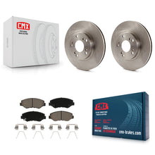 Charger l'image dans la galerie, [Front] 2002-2004 Honda CR-V Premium OE Brake Rotors &amp; Ceramic Pads Kit For Max Braking