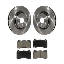 Load image into Gallery viewer, Front Disc Brake Rotors And Ceramic Pads Kit For Ford Mustang