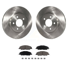 [Front] 2009 Ford Mustang Bullitt Premium OE Brake Rotors & Ceramic Pads Kit For Max Braking