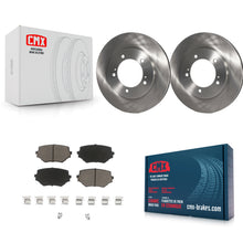 Charger l'image dans la galerie, Front Disc Brake Rotors And Ceramic Pads Kit For Suzuki Grand Vitara XL-7