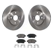 Charger l&#39;image dans la galerie, Front Disc Brake Rotors And Ceramic Pads Kit For 2004-2006 Scion xB xA