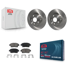 Charger l'image dans la galerie, [Front] 2004-2009 Toyota Prius Premium OE Brake Rotors &amp; Ceramic Pads Kit For Max Braking