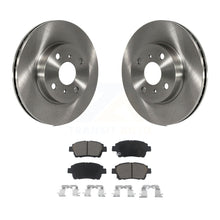 Charger l&#39;image dans la galerie, Front Disc Brake Rotors And Ceramic Pads Kit For 2001-2003 Toyota Prius