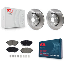 Charger l'image dans la galerie, Front Disc Brake Rotors And Ceramic Pads Kit For Toyota C-HR
