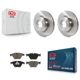 Front Brake Rotor And Ceramic Pad Kit For BMW 535i xDrive 640i Gran Coupe 535d 5