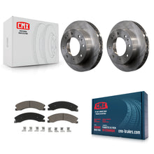 Charger l'image dans la galerie, Front Brake Rotor And Ceramic Pad Kit For Chevrolet Silverado 2500 HD GMC Sierra