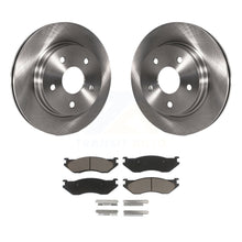 Load image into Gallery viewer, Front Disc Brake Rotors And Ceramic Pads Kit For Dodge Ram 1500 Durango