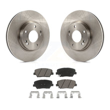 Charger l&#39;image dans la galerie, Front Disc Brake Rotors And Ceramic Pads Kit For Kia Sorento Hyundai Santa Fe