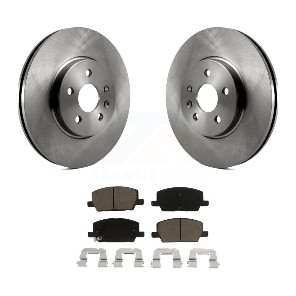 Front Disc Brake Rotors And Ceramic Pads Kit For Chevrolet Trax Buick Encore