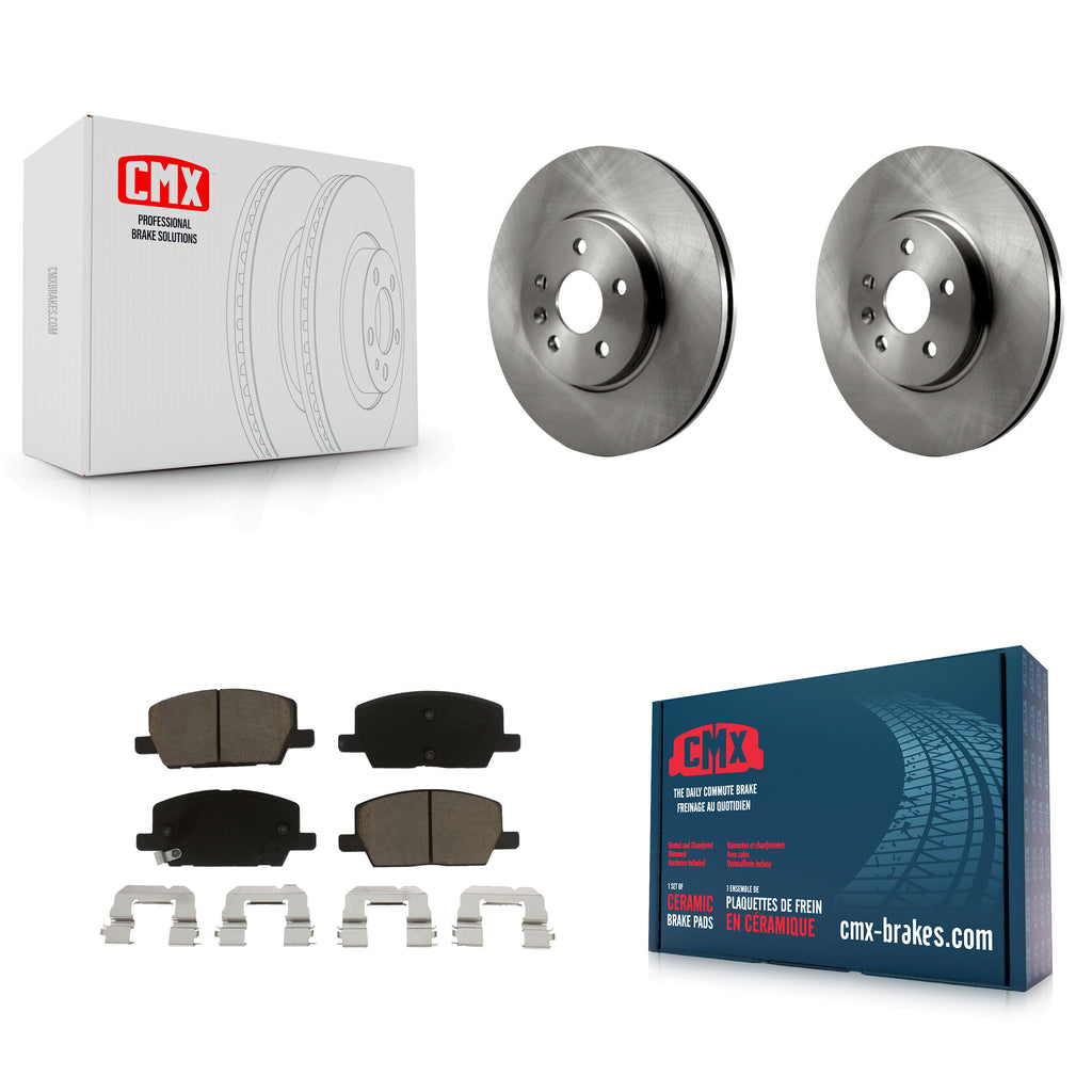 Front Disc Brake Rotors And Ceramic Pads Kit For Chevrolet Trax Buick Encore