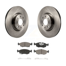 Charger l&#39;image dans la galerie, Front Disc Brake Rotors And Ceramic Pads Kit For Fiat 500