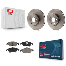 Load image into Gallery viewer, Front Brake Rotor And Ceramic Pad Kit For Mercedes-Benz E350 C300 C350 E400 E250