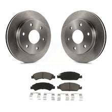 Load image into Gallery viewer, Front Disc Brake Rotor Ceramic Pad Kit For 2007 GMC Sierra 1500 rear brakes