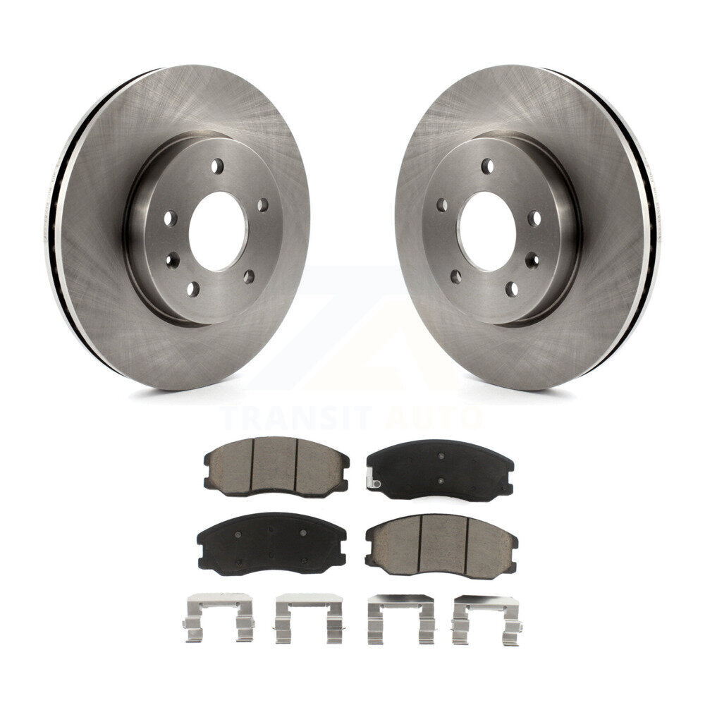 Front Brake Rotor Ceramic Pad Kit For Chevrolet Equinox Saturn Vue Captiva Sport