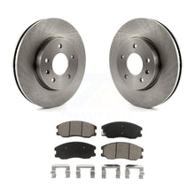 Charger l&#39;image dans la galerie, Front Brake Rotor Ceramic Pad Kit For Chevrolet Equinox Saturn Vue Captiva Sport