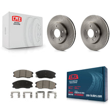 Load image into Gallery viewer, Front Brake Rotor Ceramic Pad Kit For Chevrolet Equinox Saturn Vue Captiva Sport