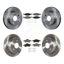 Charger l'image dans la galerie, Front Rear Disc Brake Rotors And Ceramic Pads Kit For Jeep Grand Cherokee