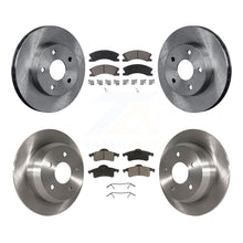 Load image into Gallery viewer, Front Rear Disc Brake Rotors And Ceramic Pads Kit For Jeep Grand Cherokee