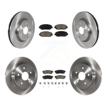 Load image into Gallery viewer, Front Rear Brake Rotors Ceramic Pad Kit For Toyota Camry RAV4 Lexus ES350 Avalon