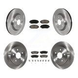 Front Rear Brake Rotors Ceramic Pad Kit For Toyota Camry RAV4 Lexus ES350 Avalon