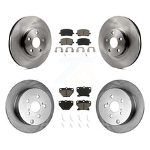 Charger l&#39;image dans la galerie, Front Rear Brake Rotors &amp; Ceramic Pad Kit For Toyota Corolla Matrix Pontiac Vibe