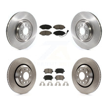Load image into Gallery viewer, Front Rear Disc Brake Rotors And Ceramic Pads Kit For Volkswagen CC AWD